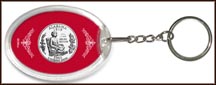Alabama State Quarter Keychain
