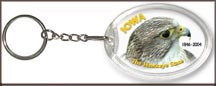 Iowa State Quarter Keychain