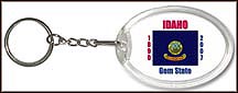 Idaho State Quarter Keychain