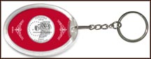 Indiana State Quarter Keychain