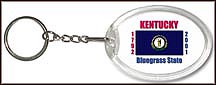 Kentucky State Quarter Keychain