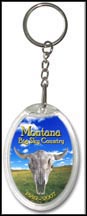 Montana State Quarter Keychain