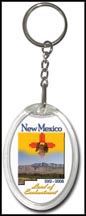 New Mexico State Quarter Keychain