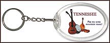 Tennessee State Quarter Keychain