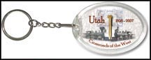 Utah State Quarter Keychain