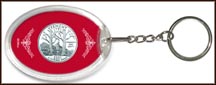 Vermont State Quarter Keychain